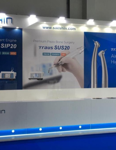 Maccura Medlab Exhibition stand by Regal Exhibition Dubai